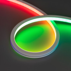 Лента герметичная SPI-WAVE-TOP-G200-18x15mm 24V RGB PX2 (26 W/m, IP54, 5m, wire x1) (Arlight, Вывод прямой, 3 года)