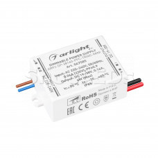 Блок питания ARPJ-SP-38160-PFC-TRIAC-MINI (6W, 19-38V, 160mA) (Arlight, IP65 Пластик, 5 лет)