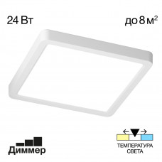 CL738K240V Бейсик Белый Св-к Накл. LED 24W*Мульти