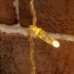 Гирлянда "Светодиодный Дождь" 2х6м, постоянное свечение, прозрачный провод, 220В, диоды ТЕПЛО-БЕЛЫЕ, SL235-176