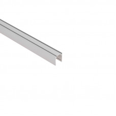 Профиль алюминиевый анодированный для гибкого неона 16х16мм, 2м