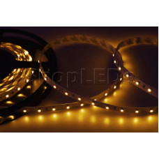 LED лента открытая, 8 мм, IP23, SMD 2835, 60 LED/m, 12 V, цвет свечения желтый
