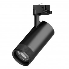 C4307QT Светильник CANNO PRO д/треков QUATTRO LED 30W 2100LM 20-55G ЧЕРНЫЙ 2700-4200-6000K IP20 с адаптером (304307 + 594007)